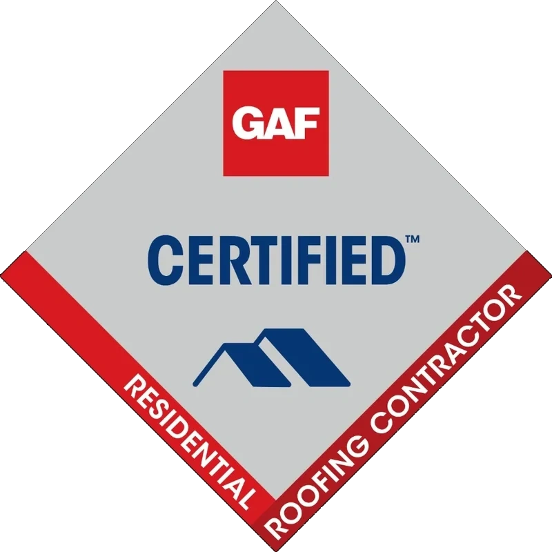 GAF Certified roofing contractor