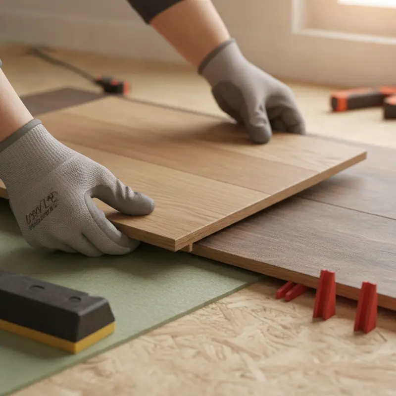 Flooring project on the Gulf Coast