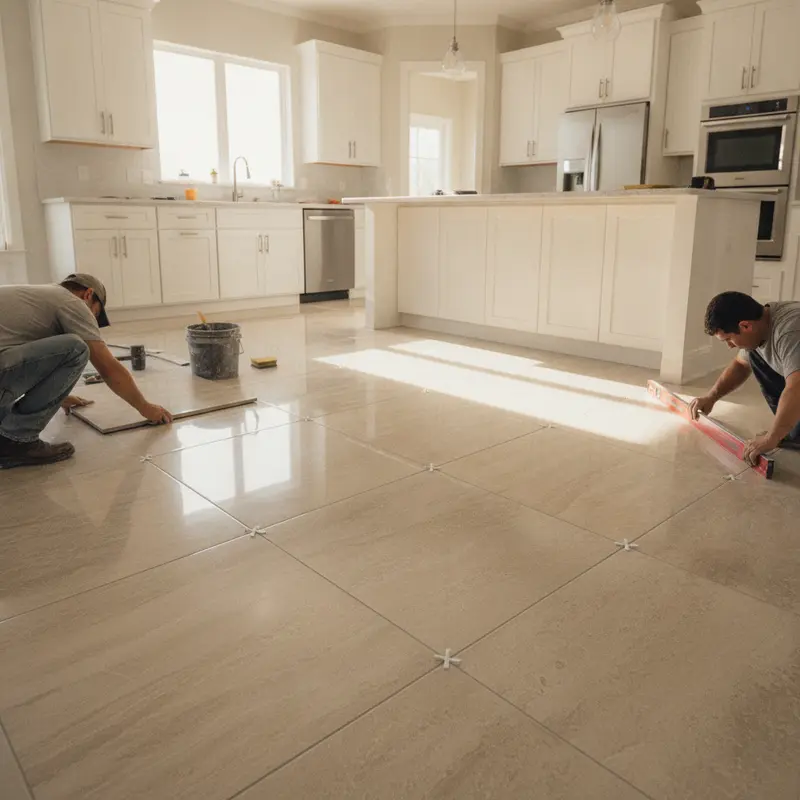 Flooring detail in Baldwin County