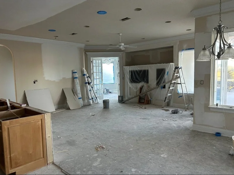 Before and after whole-home remodeling in Baldwin County, Alabama
